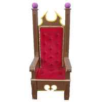 FUR605 Queen Throne