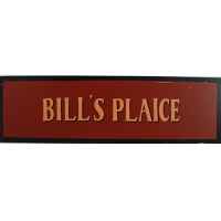 +LON312A Bills Plaice Sign
